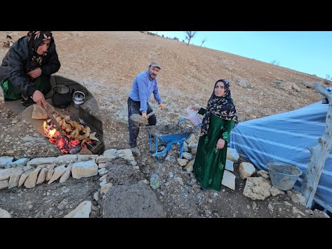 Ahmad's clay hands and Farideh's hot kebab in the cold mountain tent