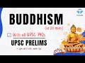 Complete BUDDHISM In 20 Min UPSC Prelims With All PYQs