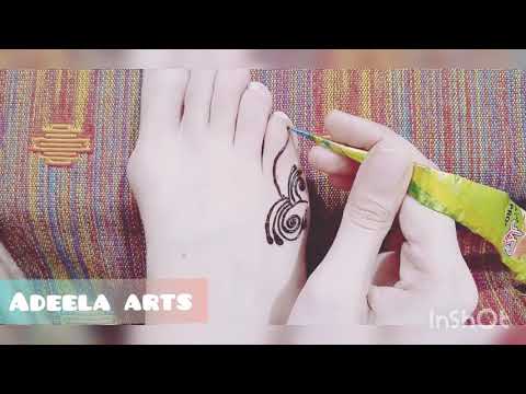 floral easy mehndi designs | Beautiful Mehendi - Adeela arts
