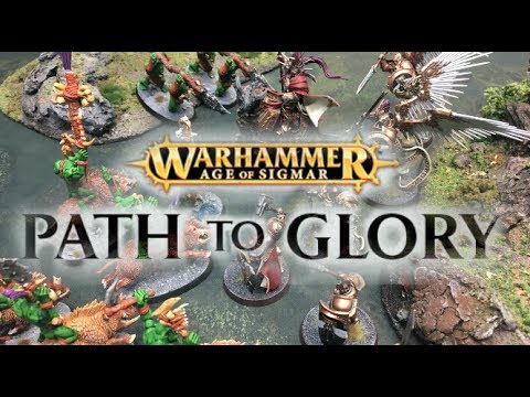 Warhammer: Age of Sigmar - Path to Glory Ep 01 - Bonesplitterz vs. Stormcast