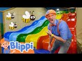 Blippi Learns Colors At Billy Beez Indoor Playground Educational Videos For Kids