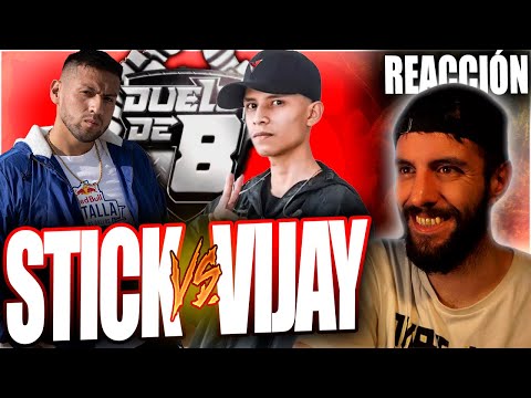 PAPÁ se IMPUSO en SU DÍA 😅 Reaccionando STICK vs VIJAY KESH - Semis Duelo de 8 Fecha 2