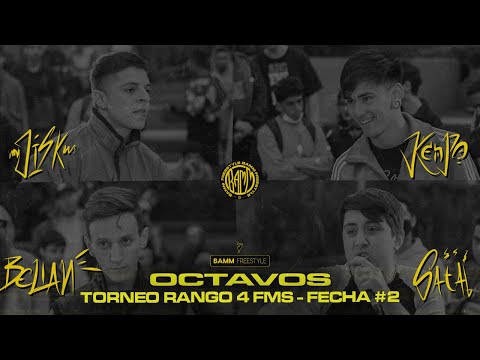 DISK v KEMPO v BELLAN v SATA [Octavos] FECHA #2 | BAMM Freestyle | Rango 4 | Ascenso a FMS