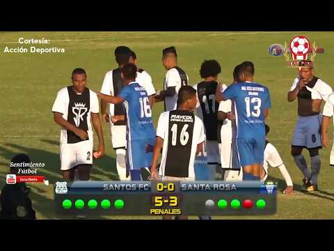 Santos FC de Nazca Vs Santa Rosa de Pisco 0-0 (5-3) Copa Perú Etapa Departamental Ica