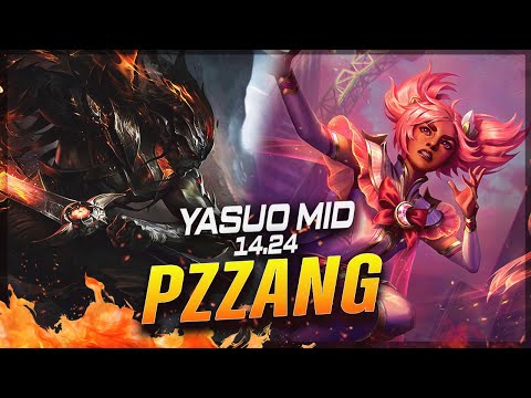 PZ ZZANG - Yasuo vs Taliyah MID Patch 14.24 - Grandmaster Yasuo Gameplay