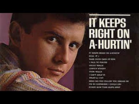 Johnny Tillotson - It Keeps Right On A Hurtin'