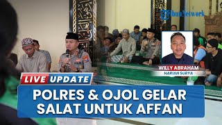 Gelar Salat Ghaib untuk Alm Affan Kurniawan  Polres Gresik & Driver Ojol Doa Minta Keadilan