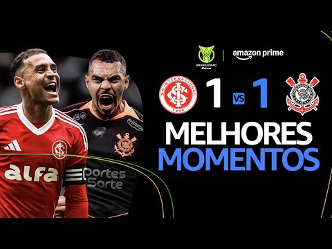 Gols e lances de Internacional x Corinthians