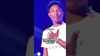 the crowd shocked Pharrell Williams😭😭#shorts