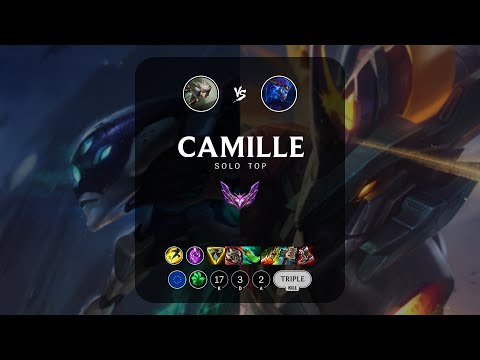 Camille Top vs Aurelion Sol - EUW Master Patch 13.4