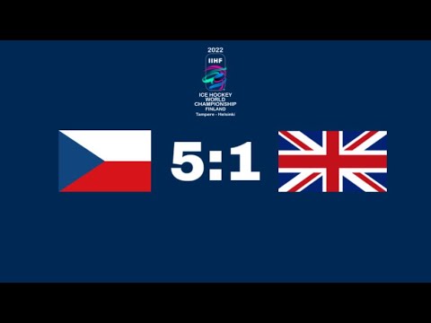 Czech republic VS Great Britain 5:1 Highlights | 2022 IIHF Ice Hockey World Championship