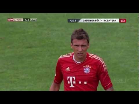 Mario Mandžukić vs Greuther Fürth HD (25/08/12)