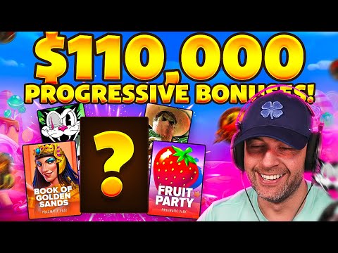 WE DID a $110,000 PROGRESSIVE BONUS OPENING & PICKED OUR FAVOURITES!!