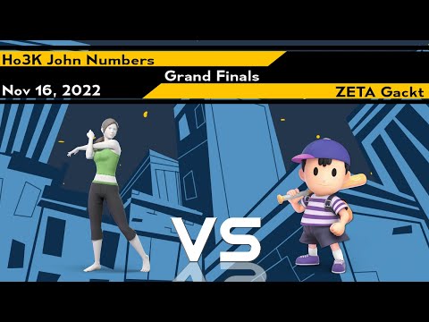 [Smash Ultimate] Ho3K | John Numbers vs ZETA | Gackt - Xeno267 (Grands)
