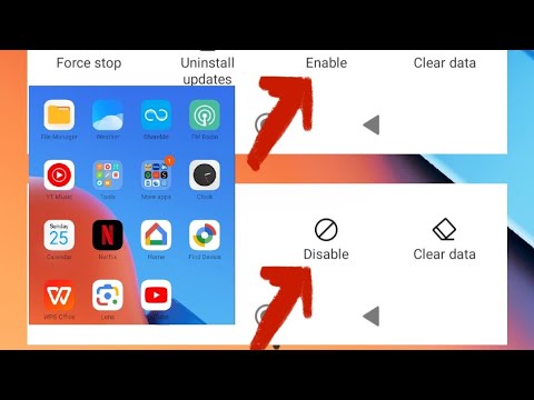 How to enable a disabled app on Redmi 12