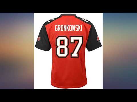 Rob Gronkowski Tampa Bay Buccaneers #87 Red Youth Home Game Day Jersey review