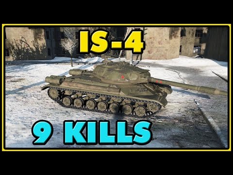 World of Tanks | IS-4 - 9 Kills - 9.4K Damage