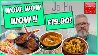 WOW! £19.90 For A MICHELIN INDIAN LUNCH!