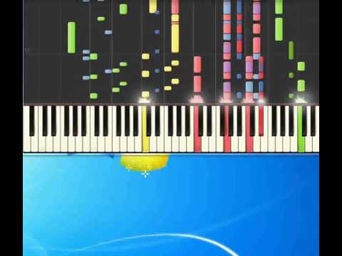 Ai confini del mondo   Pooh [Piano tutorial by Synthesia]
