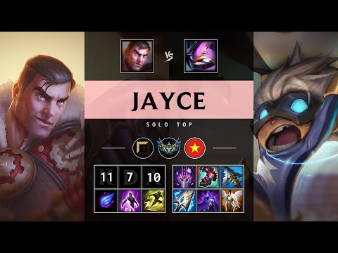 Jayce Top vs Kennen - VN Challenger Patch 25.13
