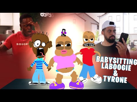 Babysitting  LaBoogie & Tyrone Gone WRONG...🤣 w/ @bwattstv