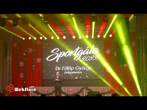 Sportgála 2022 - Tiszaújvárosi Sportcentrum