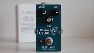 Video thumbnail for Demo/Review: Burning Goat Greer Amps by PedaiseEfeitos