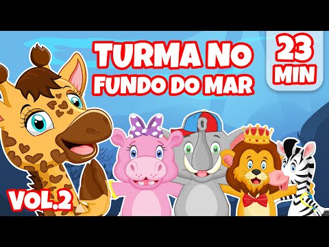 Turma no Fundo do Mar Vol.2 - Giramille 23 min | Desenho Animado Musical