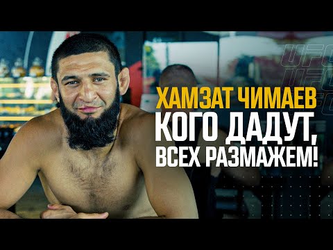 Единоборства Хамзат Чимаев — «Кого дадут, всех размажем»