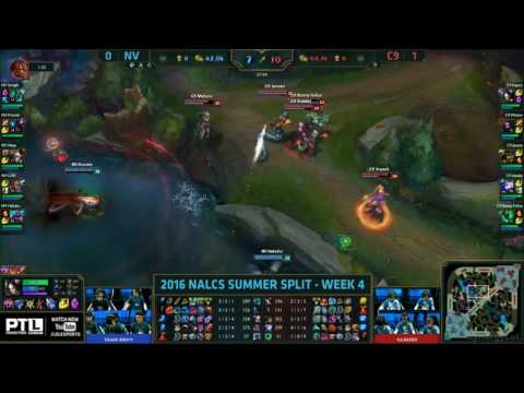 C9 Sneaky - Ashe Pentakill vs Envy - League of Legends