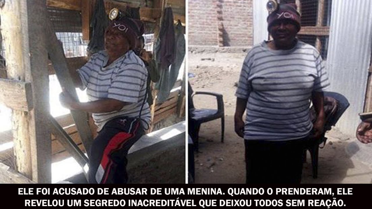 Ele foi acusado de abusar de uma menina. Quando o prenderam, ele revelou um segredo inacreditável