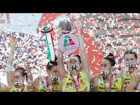 Review of Game 2 of the Scudetto Playoff Finals | 2020/21 Women's Volleyball League