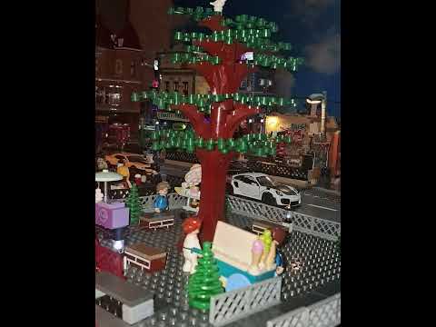 Street level in Canapolis (Lumibricks Township)