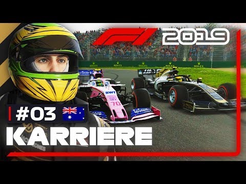 F1 2019 Karriere Part 3: UNSER ERSTES RENNEN IN DER FORMEL 1!! - AUSTRALIEN