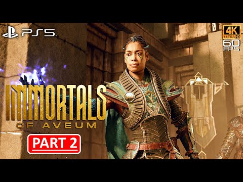 IMMORTALS OF AVEUM - PS5 Walkthrough Gameplay Part 2 - FULL GAME - (4K 60FPS) No Commentary