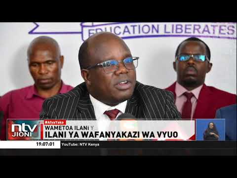 UASU yatishia mgomo Septemba 17, yalaumu serikali kwa kutotekeleza makubaliano