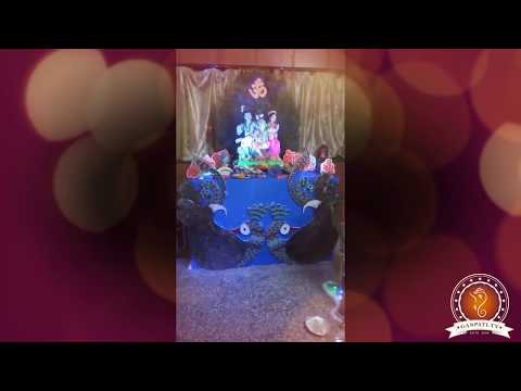 Hemant Awhad Home Ganpati Decoration Video
