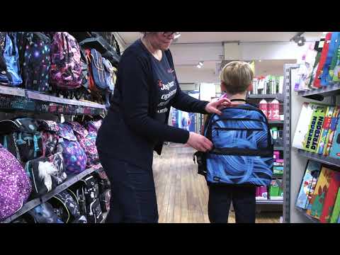 Watch your bag/back - choose a JEVA schoolbag