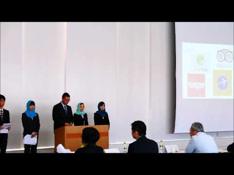 海外からの観光客を増やすための作戦会議東洋大学 観光コンテスト2015「プレゼンテーション対抗戦」