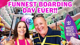 Boarding Day On Utopia Of The Seas!: World's 2nd Largest Cruise Ship!
