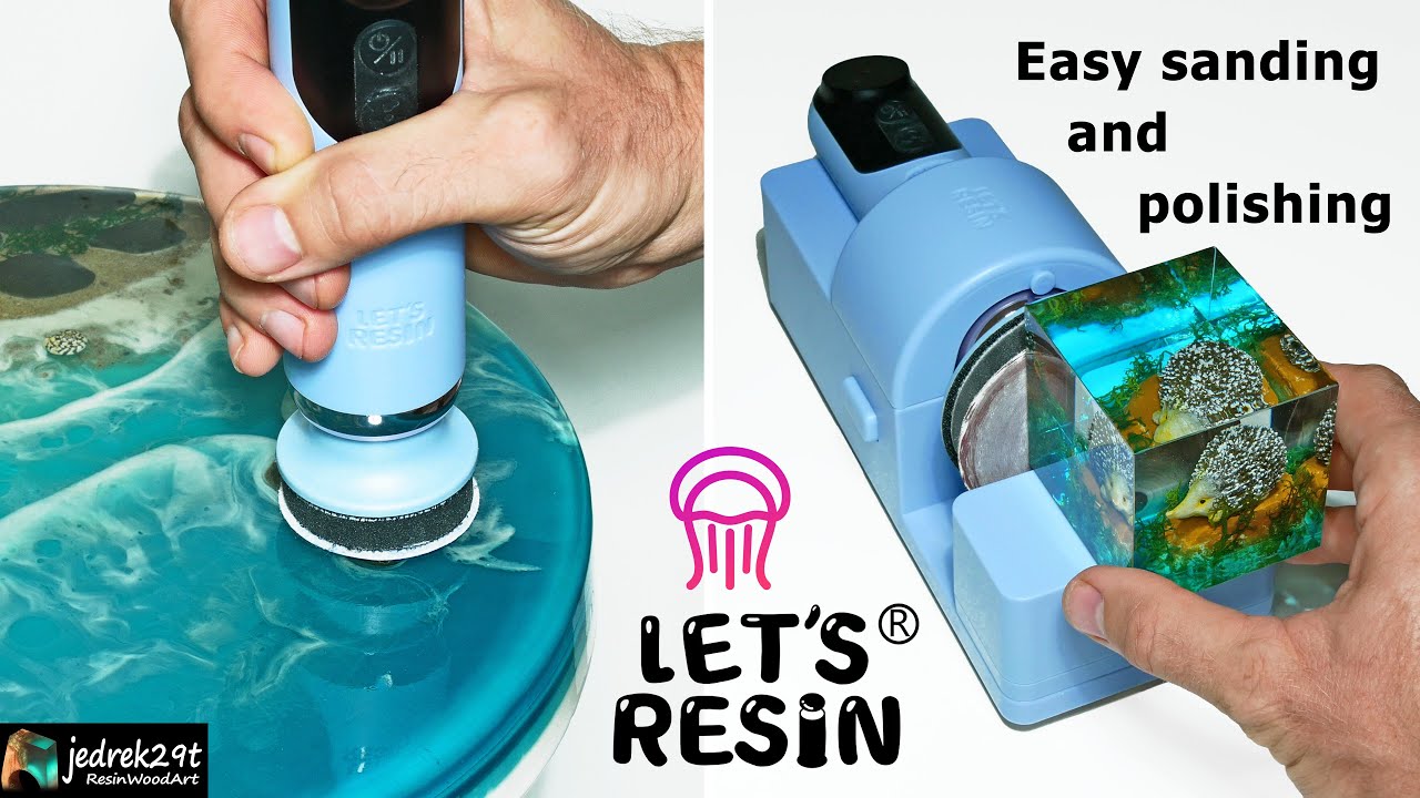 That's what I needed - 4-in-1 Electric Resin Sanders and Polisher