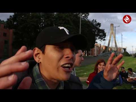 KEN ZINGLE vs JOEY VENDETTA vs RAMC  Código de Barras Lliga de Freestyle Octavos Fecha 3 17-18