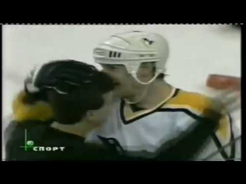 February 10, 2001 - Devils at Penguins - Alexei Kovalev (33) (Straka, Laukkanen), 0:18