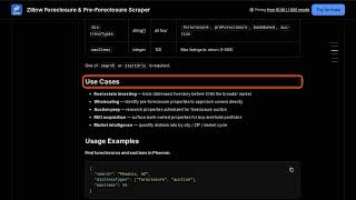 Zillow Foreclosure & Pre-Foreclosure Scraper — Apify Actor Walkthrough