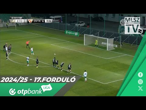 ETO FC Győr – DVTK | 3-4 | (0-3) | OTP Bank Liga | 17. forduló | MLSZTV