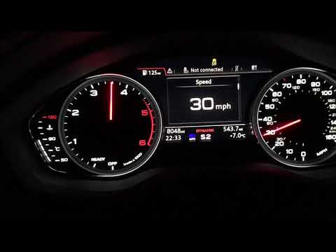 Audi A5 35 TDI 0-60 Acceleration