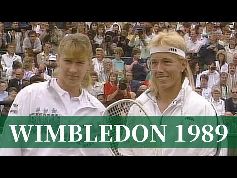 グラフｘナブラチロワ  Wimbledon 1989 (Graf vs Navratilova)