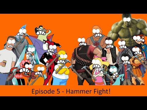 Character Alphabet Elimination - Season H, Episode 5 - Hammer Fight!