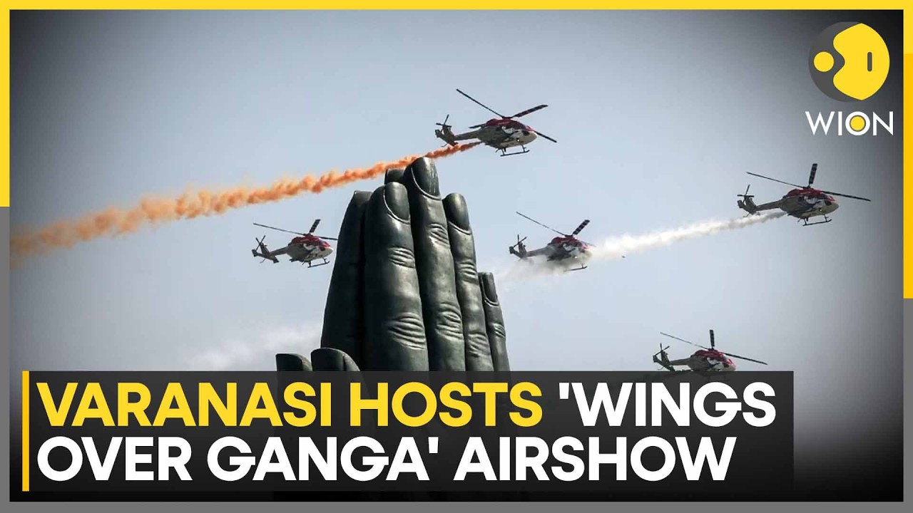 Air Force Hosts 94th IAF Day Aerial Display at Namo Ghat in Varanasi | WION News