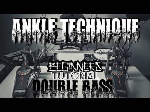 Ankle Motion Double Bass Drum Pedal Technique Tips for Beginners